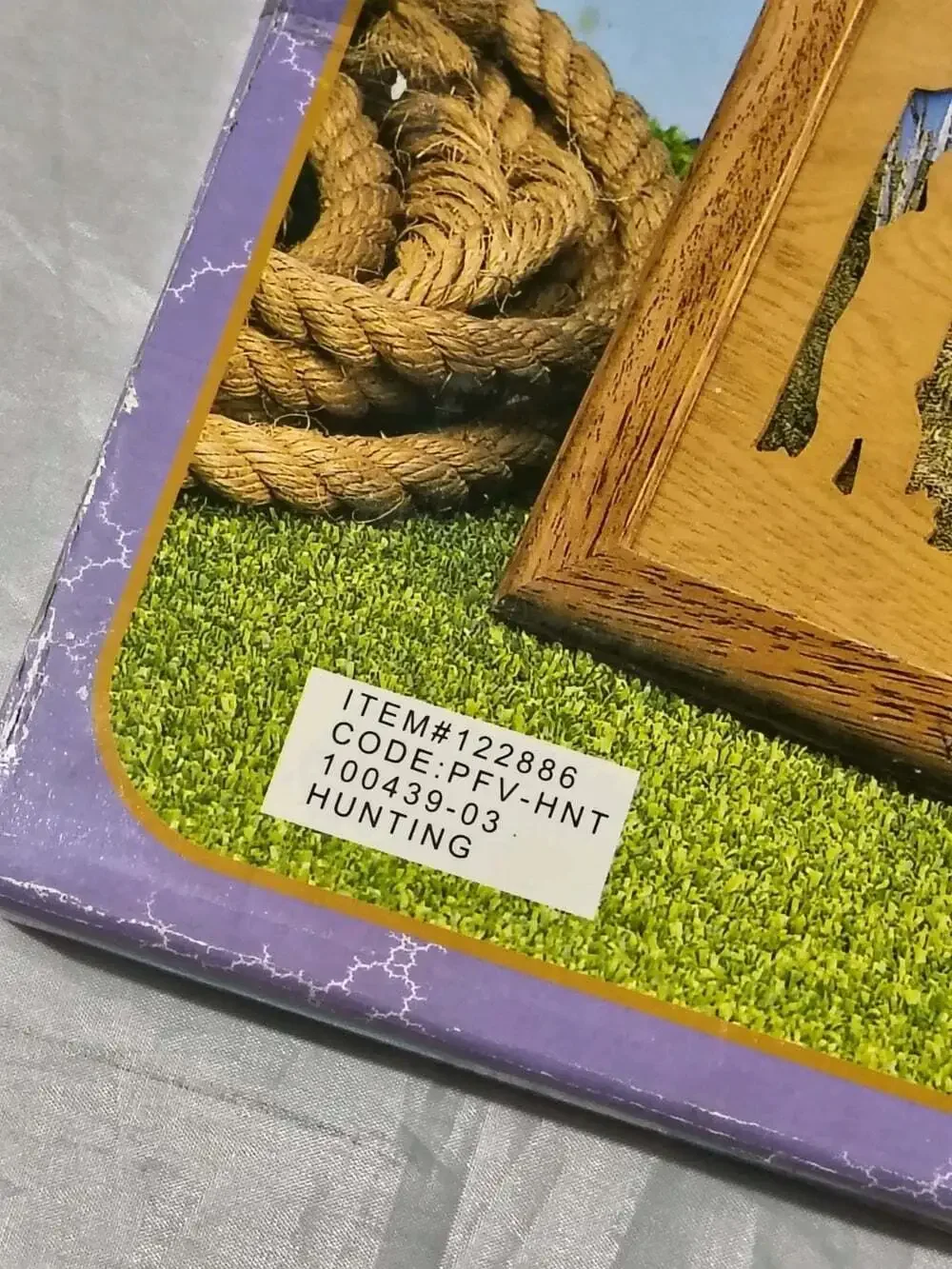 Sportsmen's Die-Cut Wooden Frame - Hunting- Man Cave Home Decor Cabin Outdoors